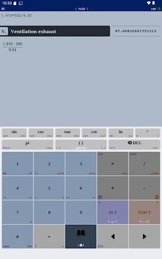 Scriptorium Tech Calculator ডাউনলোড করুন – স্প্রেডশিট ক্যালকুলেটর - Screenshot 11