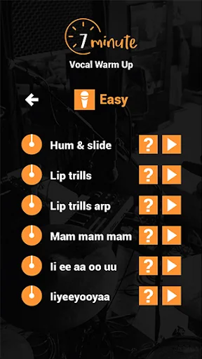 7 Minute Vocal Warm Up ডাউনলোড করুন – সেরা ভয়েস প্র্যাকটিস অ্যাপ - Screenshot 3