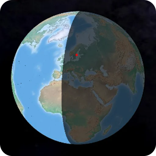 Worldshade ডাউনলোড করুন – রিয়েল-টাইম ডে অ্যান্ড নাইট ম্যাপ উইজেট