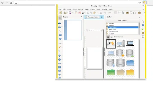 LibreOffice Draw অনলাইন ডাউনলোড করুন – সেরা গ্রাফিক ডিজাইন টুল - Screenshot 3