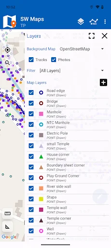 SW Maps ডাউনলোড করুন – সেরা GIS এবং মোবাইল ম্যাপিং টুল - Screenshot 2