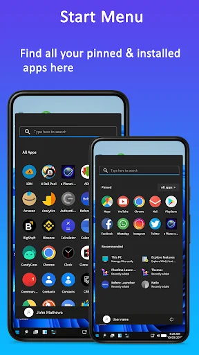 Win 11x Launcher 2026 ডাউনলোড করুন – উইন্ডোজ ১১ অভিজ্ঞতা - Screenshot 4