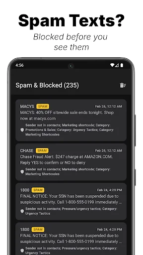 Stop Spam Texts – ZenSMS ডাউনলোড করুন – স্প্যাম মুক্ত থাকুন - Screenshot 1