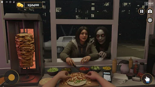 Scary Shawarma Night Kiosk ডাউনলোড করুন – ভৌতিক রাতের মজার গেম - Screenshot 6