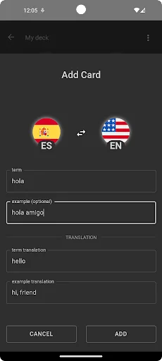Idioma Flash ডাউনলোড করুন – নতুন ভাষা শেখার সেরা অ্যাপ - Screenshot 6