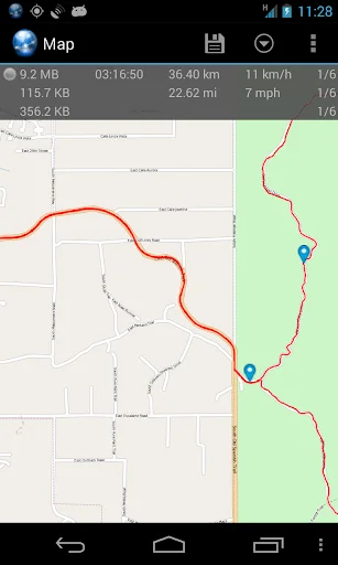 Ultra GPS Logger Lite ডাউনলোড করুন – সেরা জিপিএস ট্র্যাকিং অ্যাপ - Screenshot 6