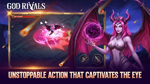 God Rivals: RPG Roguelike ডাউনলোড করুন – ডার্ক ফ্যান্টাসি অ্যাকশন গেম - Screenshot 8