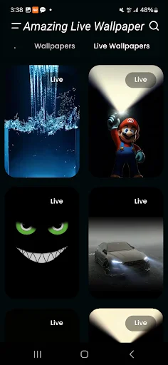 Amazing Water Live Wallpaper ডাউনলোড করুন – ৪কে অ্যানিমেটেড ব্যাকগ্রাউন্ড - Screenshot 5