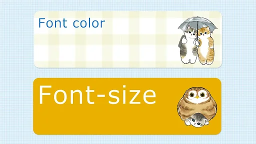 Download Cute Cat Mochi Notepad – Cute Stickers for Notes - Screenshot 2