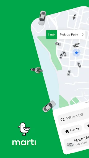 MARTI: TAG & Scooter ডাউনলোড করুন – দ্রুত এবং সাশ্রয়ী যাতায়াত - Screenshot 1