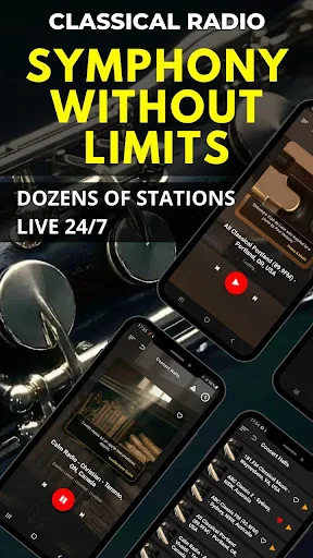 Classical Music Radio Live ডাউনলোড করুন – সেরা ক্লাসিক্যাল মিউজিক অ্যাপ - Screenshot 2