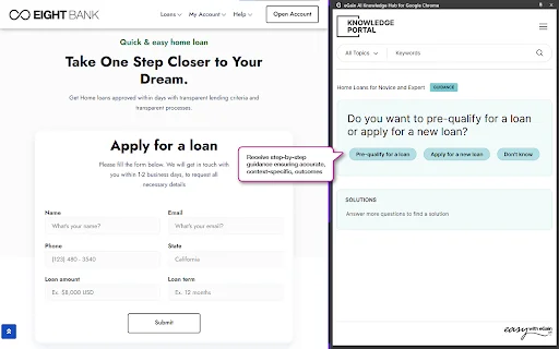 eGain AI Knowledge Hub ডাউনলোড করুন – ব্রাউজারে দ্রুত উত্তর - Screenshot 4