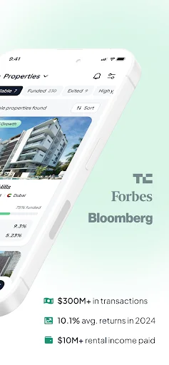 Stake: Real Estate Investing ডাউনলোড করুন – মাত্র $১৫০ থেকে বিনিয়োগ - Screenshot 2