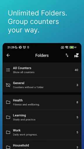 Click Counter ডাউনলোড করুন – সেরা অ্যাড-ফ্রি কাউন্টিং অ্যাপ - Screenshot 6