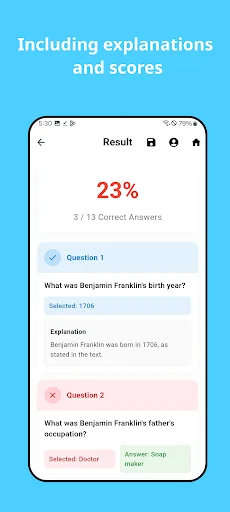 QuizPlop ডাউনলোড করুন – ছবি ও পিডিএফ থেকে কুইজ তৈরি করুন - Screenshot 5
