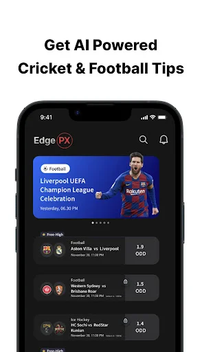 EdgePX: Sports Predictions ডাউনলোড করুন – ক্রিকেট ও ফুটবল টিপস - Screenshot 2