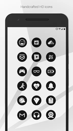 Dark Void – Black Circle Icons ডাউনলোড করুন – সেরা মিনিমালিস্ট আইকন প্যাক - Screenshot 3
