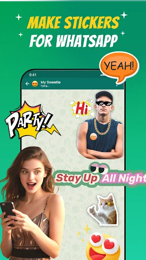 Sticker Maker – Sticker Vibe ডাউনলোড করুন – সেরা স্টিকার মেকার - Screenshot 1