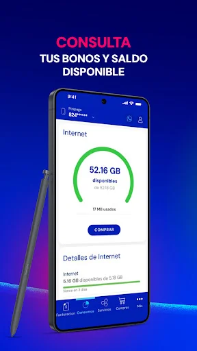 Mi Tigo Nicaragua ডাউনলোড করুন – ইন্টারনেট ও বিল পেমেন্ট অ্যাপ - Screenshot 3