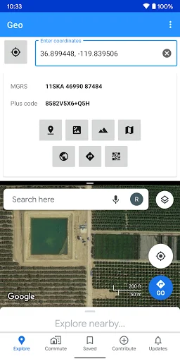 Geo: Convert GPS Coordinates ডাউনলোড করুন – সেরা লোকেশন কনভার্টার - Screenshot 2