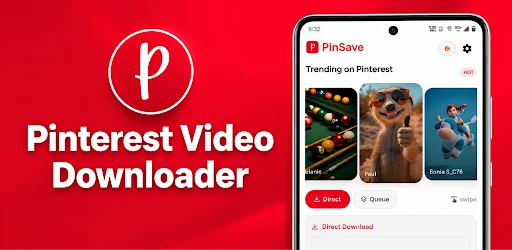 PinSave Pinterest Downloader ডাউনলোড করুন – HD ভিডিও ও ছবি - Screenshot 1