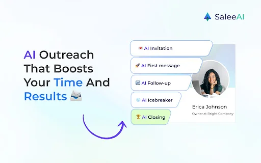 Salee AI LinkedIn অটোমেশন টুল ডাউনলোড করুন – লিড জেনারেশন - Screenshot 1