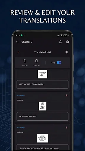Screen & Manga Translator ডাউনলোড করুন – সেরা স্ক্রিন অনুবাদক - Screenshot 6