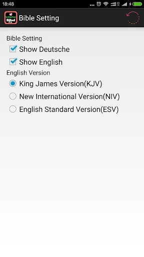 Audio German Schlachter Bible ডাউনলোড করুন – সেরা জার্মান বাইবেল অ্যাপ - Screenshot 3