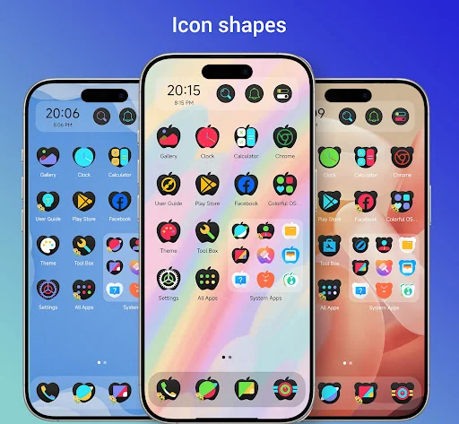 Colorful OS Launcher ডাউনলোড করুন – সেরা থিম ও আইকন প্যাক - Screenshot 4
