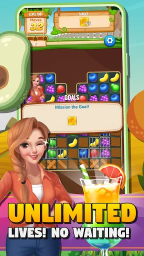 Sweet Fruit Match Puzzle Blast ডাউনলোড করুন – সেরা ফ্রুট পাজল গেম - Screenshot 11