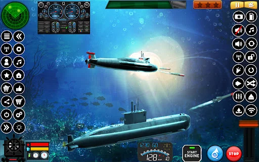 Submarine Navy Warships Battle ডাউনলোড করুন – সেরা নৌ যুদ্ধের গেম - Screenshot 6