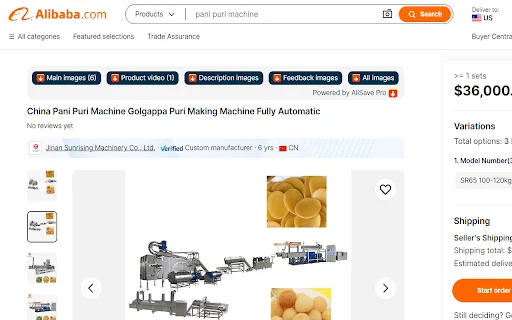AliSave Pro ডাউনলোড করুন – AliExpress এবং Alibaba ইমেজ ডাউনলোডার - Screenshot 2