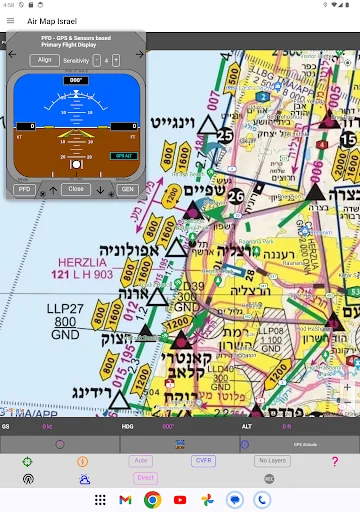 Air Map Israel: Essential Navigation for Visual Flight – Download Now - Screenshot 10