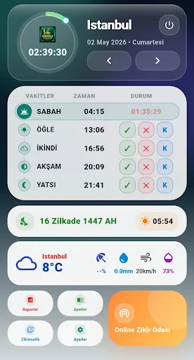 Prayer Times ডাউনলোড করুন – সঠিক নামাজের সময় ও কাউন্টডাউন - Screenshot 2