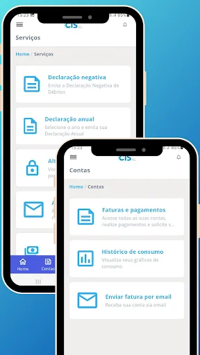 CIS ITU – Saneamento ডাউনলোড করুন – দ্রুত পরিষেবা ও বিল দেখুন - Screenshot 7
