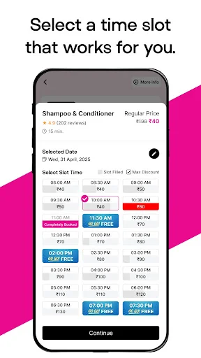 Billu Customer অ্যাপ ডাউনলোড করুন – সেরা পার্সোনাল কেয়ার সার্ভিস বুকিং - Screenshot 5