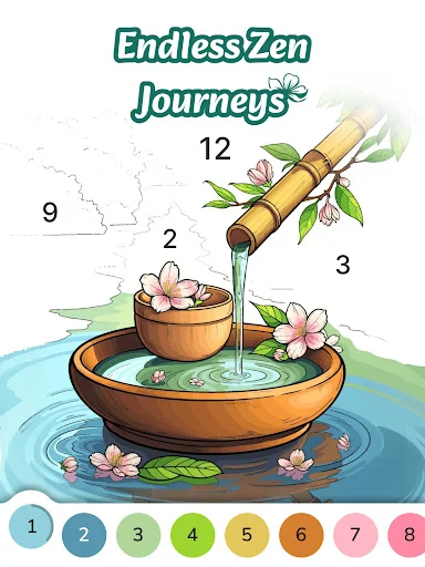 Color Flow – Color by Number ডাউনলোড করুন | সেরা রিল্যাক্সিং গেম - Screenshot 9