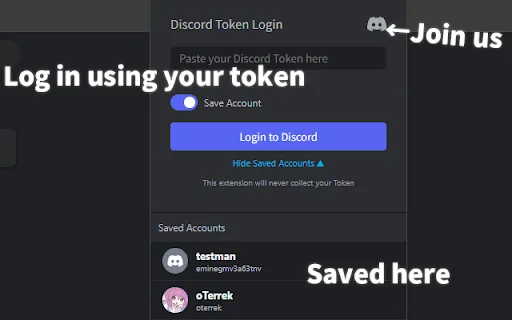 Discord Token Login Ozeu Chan Edition ডাউনলোড করুন – দ্রুত লগইন - Screenshot 2