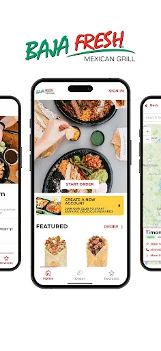 Baja Fresh অ্যাপ ডাউনলোড করুন – অনলাইনে খাবার অর্ডার করুন সহজে - Screenshot 1