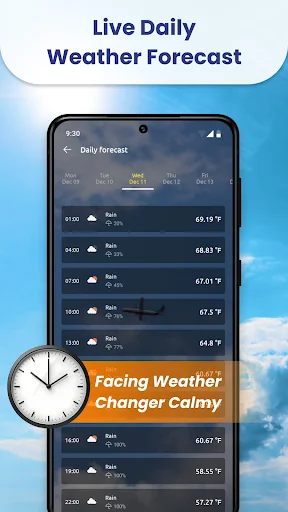 Room Temperature – Thermometer অ্যাপ ডাউনলোড করুন – সঠিক আবহাওয়ার তথ্য - Screenshot 3