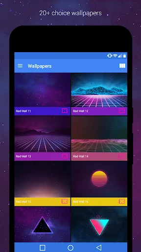 Rad Pack – 80’s Theme ডাউনলোড করুন – সেরা রেট্রো আইকন প্যাক - Screenshot 4