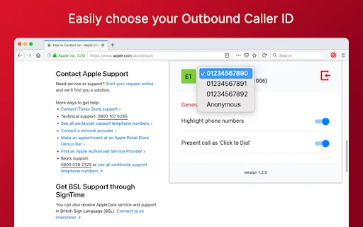 CallSwitch One Click to Dial ডাউনলোড করুন – দ্রুত কল করুন - Screenshot 2