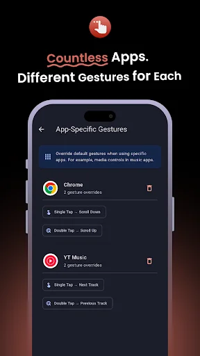 Smart Action Notch ডাউনলোড করুন – ক্যামেরা নচ দিয়ে ফোন নিয়ন্ত্রণ - Screenshot 2