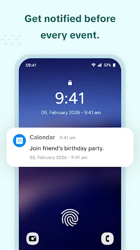 Calendar 2026 ডাউনলোড করুন – সেরা ইভেন্ট ও টাস্ক ম্যানেজমেন্ট অ্যাপ - Screenshot 7