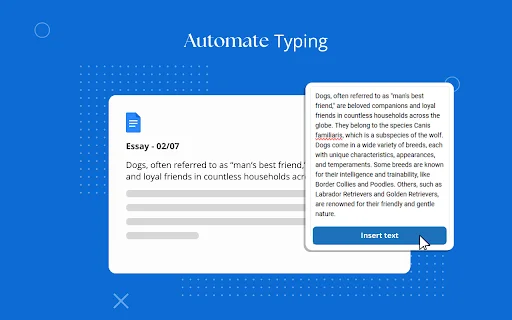 Write It: Humanizer and Auto Typer ডাউনলোড করুন – AI রাইটিং টুল - Screenshot 1