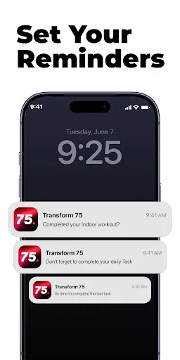 75 Days Hard & Soft Challenge ডাউনলোড করুন – আপনার ফিটনেস ট্র্যাক করুন - Screenshot 4