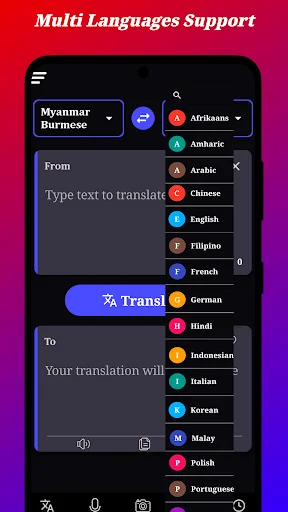 Myanmar (Burmese) Translator ডাউনলোড করুন – সেরা অনুবাদ অ্যাপ - Screenshot 2