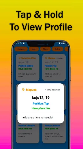 Moga Gay Dating & Chat ডাউনলোড করুন – সমকামী সিঙ্গেলদের সাথে চ্যাট - Screenshot 1