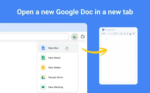 New Doc for Google Docs ডাউনলোড করুন – দ্রুত কাজ শুরুর সহজ উপায় - Screenshot 1