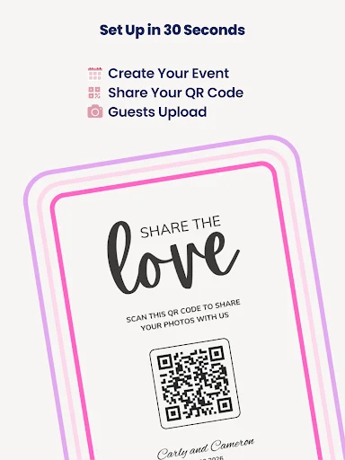 PixelParty: QR Wedding Photos ডাউনলোড করুন – সেরা ওয়েডিং ফটো শেয়ারিং অ্যাপ - Screenshot 11